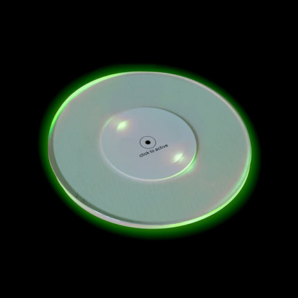 RGB (Red Green Blue) LED Light Up 5" Drink Coaster