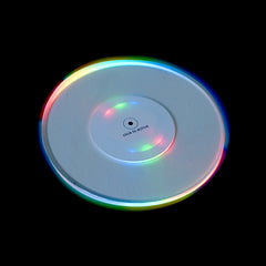 RGB (Red Green Blue) LED Light Up 5" Drink Coaster