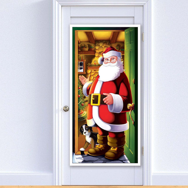 30" x 60" Santa Door Cover