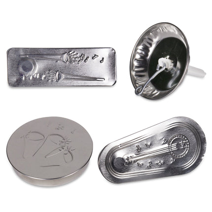 Silver Fantasy New Year Party Kit For 50 Guests