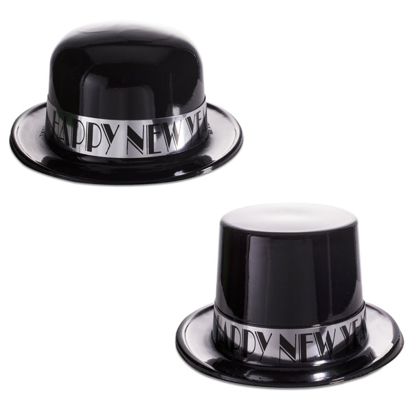 Silver Showboat New Year Party Kit For 100 Guests