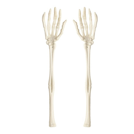 12 1/2" Skeleton Hands Salad Servers - 2 Per Pack