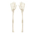 12 1/2" Skeleton Hands Salad Servers - 2 Per Pack