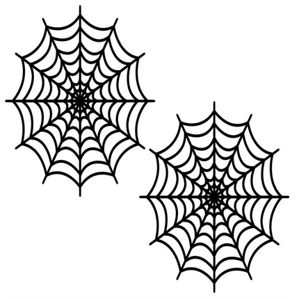 65" x 66" Spider Web Decorations - 2 Per Pack
