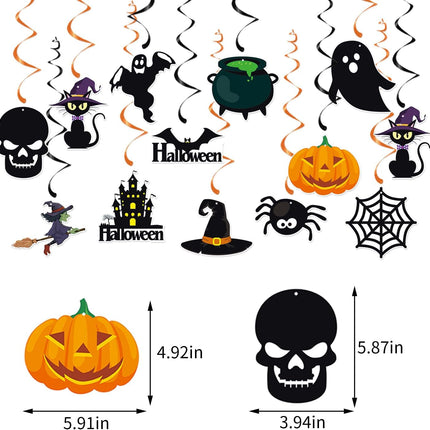 Spooky Halloween Swirls
