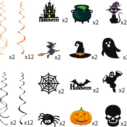 Spooky Halloween Swirls