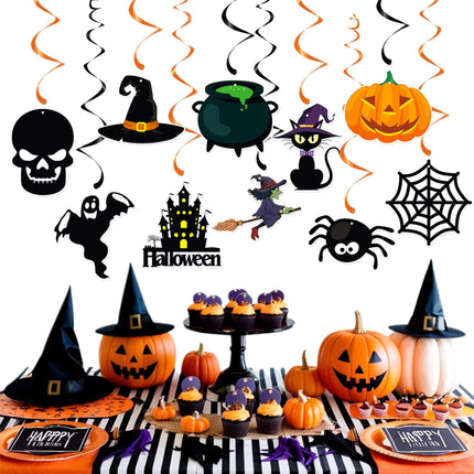 Spooky Halloween Swirls