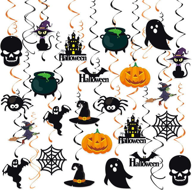 Spooky Halloween Swirls