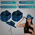 LED Light Up Flashing Sequin Teal Cowboy Hat - Pack of 96 Hats