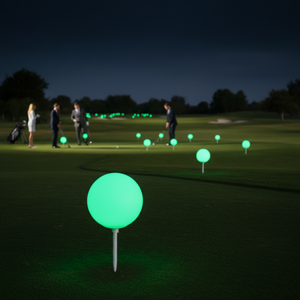 Tee Box Spike Ball Markers