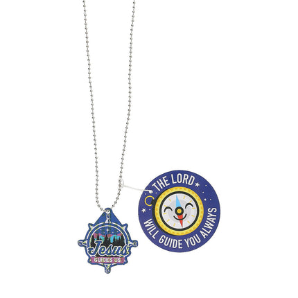 The Lord Will Guide You Necklace with Handout Card Kit - 24 Pc. Per Pack