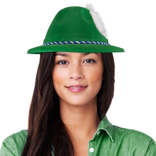 Oktoberfest Green Alpine Hat