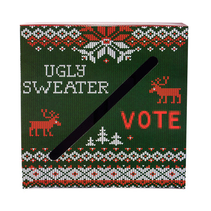 Christmas Ugly Sweater Ballot Box