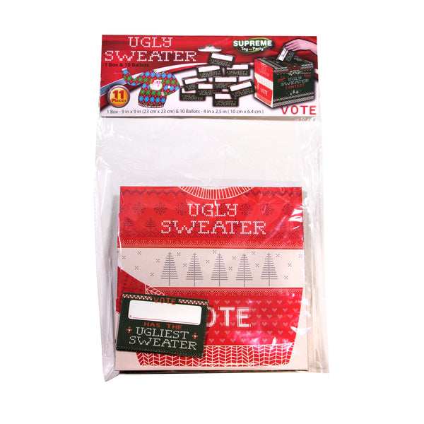 Christmas Ugly Sweater Ballot Box
