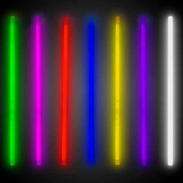 9 Inch Glow Straws & Bracelet/Wristband