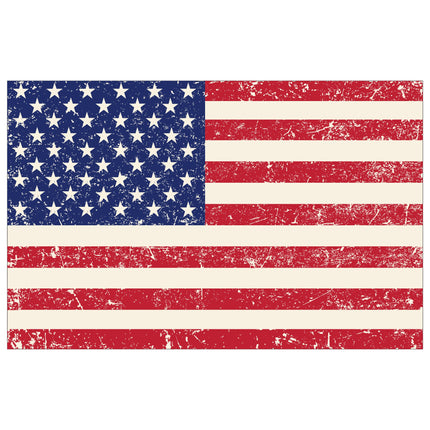 Vintage American Flag Backdrop
