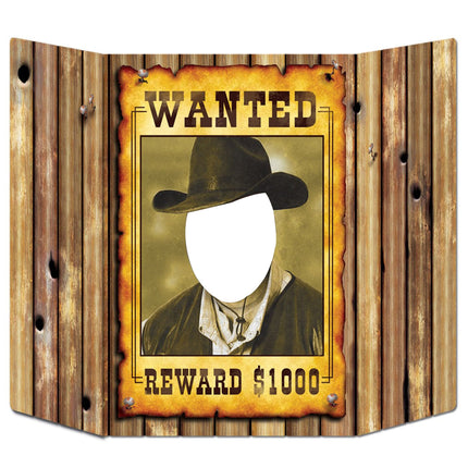 Wanted Poster Photo Prop
