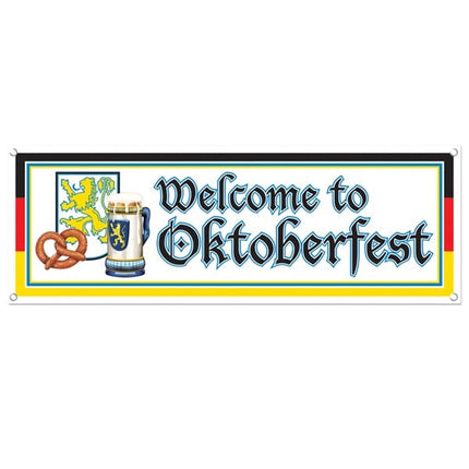 Welcome To Oktoberfest Banner