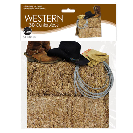 3D Western Centerpiece
