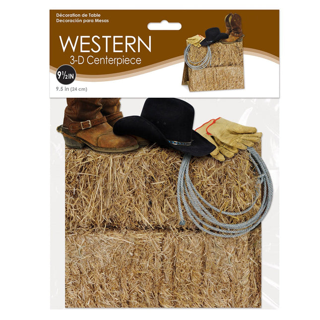 3D Western Centerpiece
