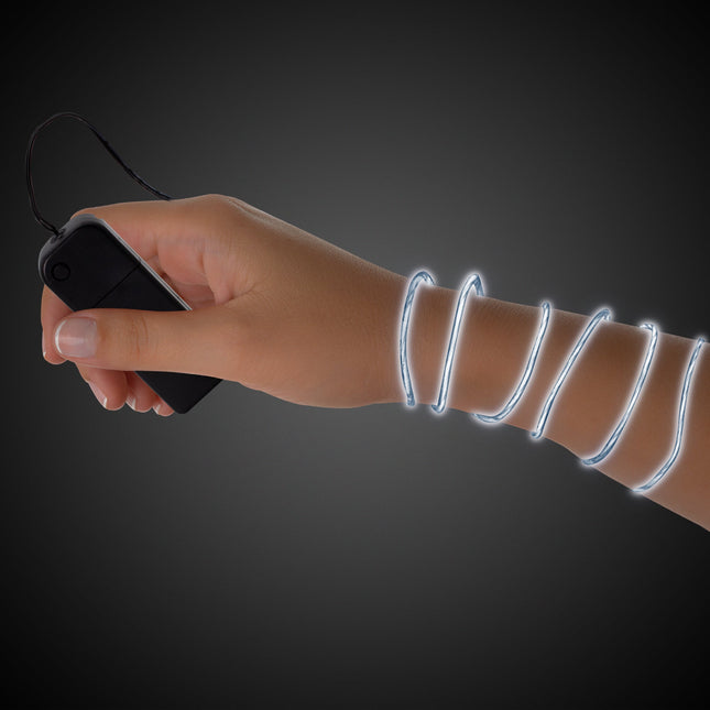 White EL Wire - 2 Yards Long