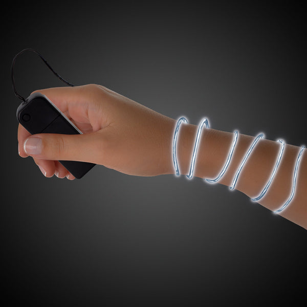 White EL Wire - 2 Yards Long