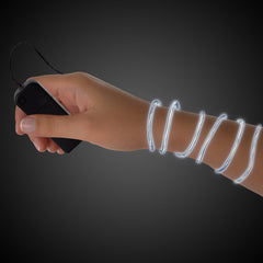 White EL Wire - 2 Yards Long