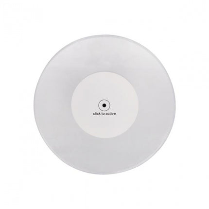 White LED 5" Drink Coaster