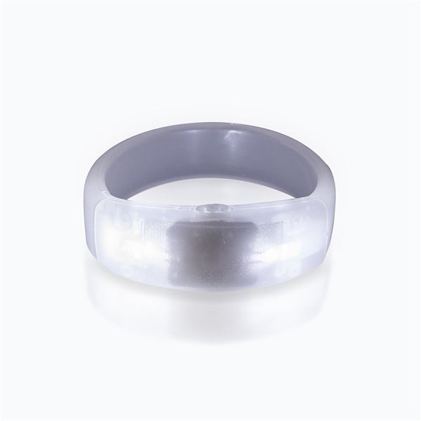 White LED Bangle Bracelet