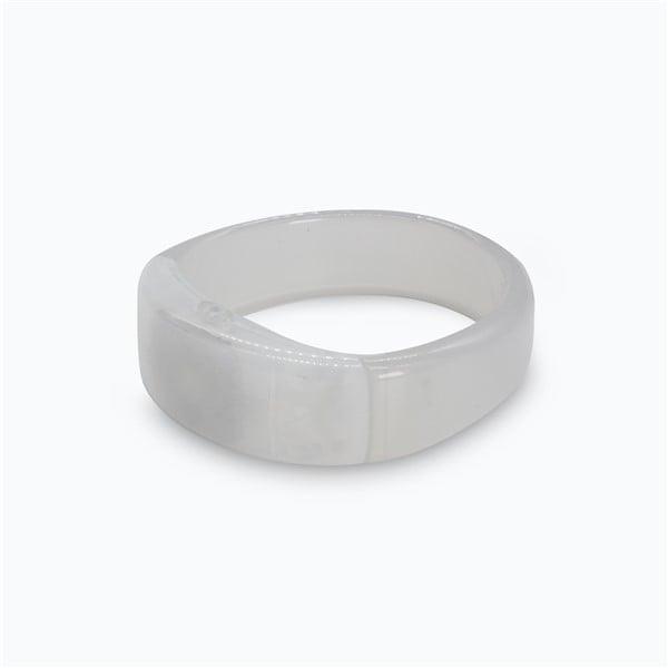 White LED Bangle Bracelet