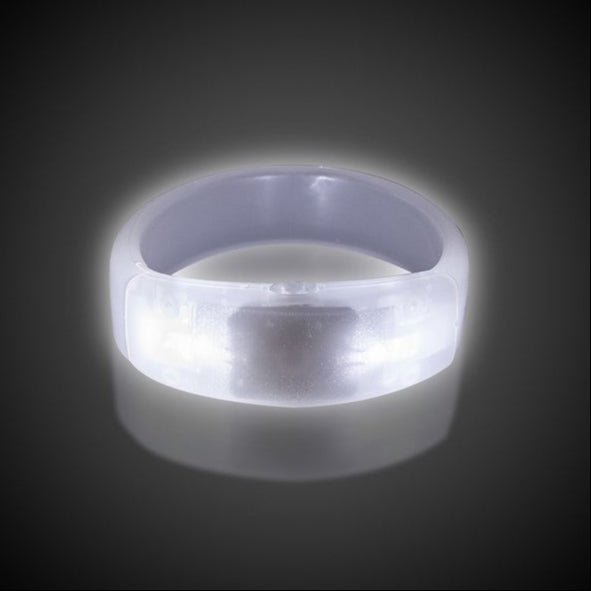White LED Bangle Bracelet