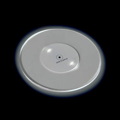 White LED Light Up 5" Drink Coaster