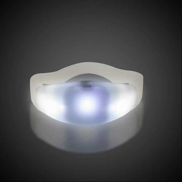 LED White Stretchy Bangle Bracelet