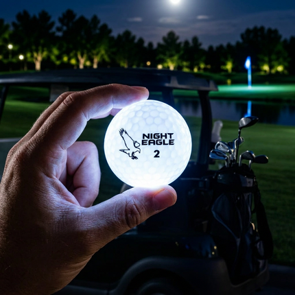 White Night Eagle CV LED Golf Ball