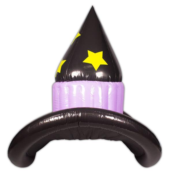 18" Inflatable Witch Hat