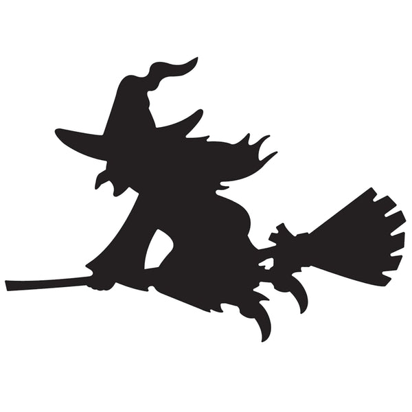 Witch Silhouettes - 4 Per Pack