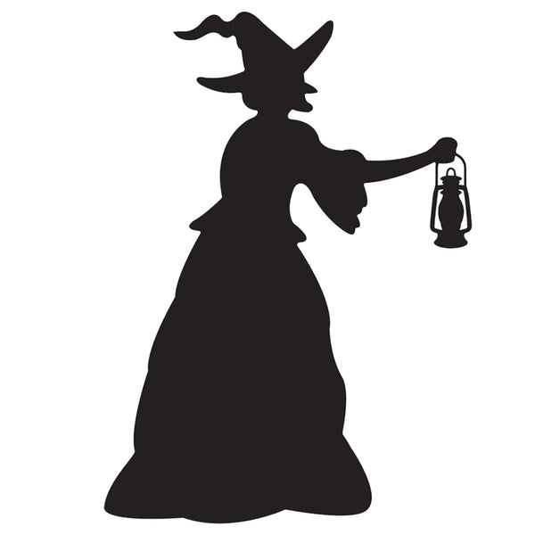 Witch Silhouettes - 4 Per Pack