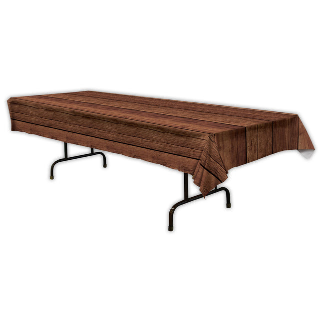 Wooden Plastic Table Cover
