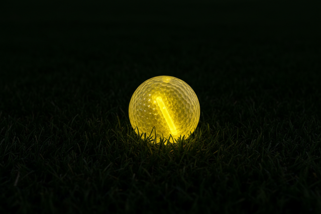 1.5" Yellow Glow Sticks for Night Golf