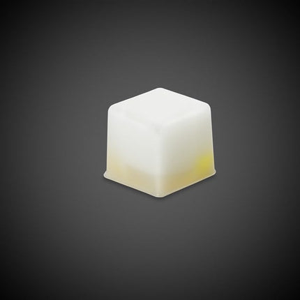 Yellow Glowing Ice Cubes - 24 Per Pack