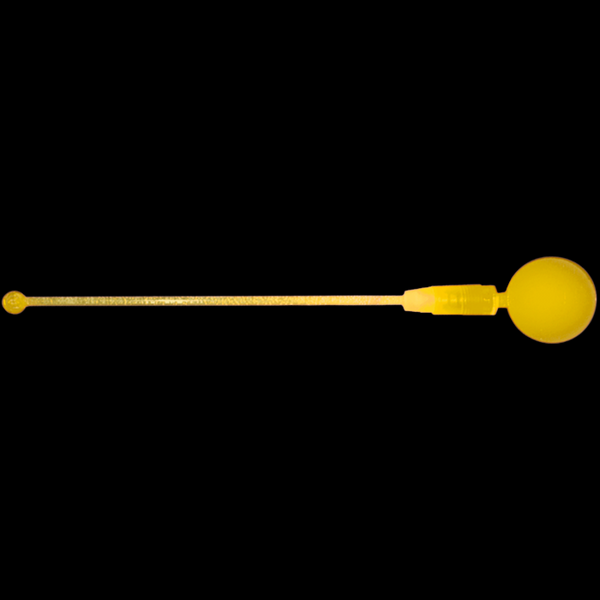 Yellow LED Light Up Cocktail Drink Stirrer