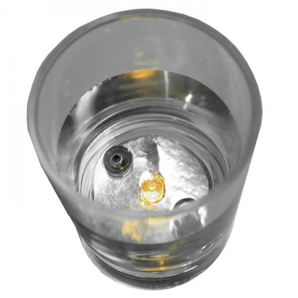 Yellow LED Light Up Liquid Activated Shot Glasses - 24 Per Pack