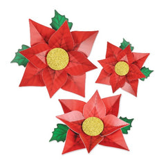 Poinsettia Paper Flowers