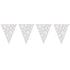 Snowflake Pennant Banner