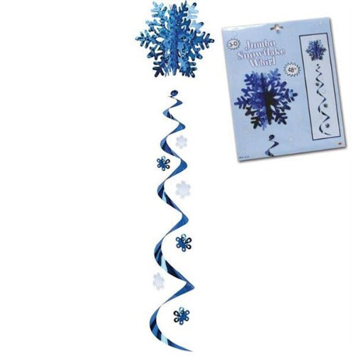 Snowflake Hanging Swirls