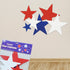Red, White & Blue Star Cutouts | PartyGlowz
