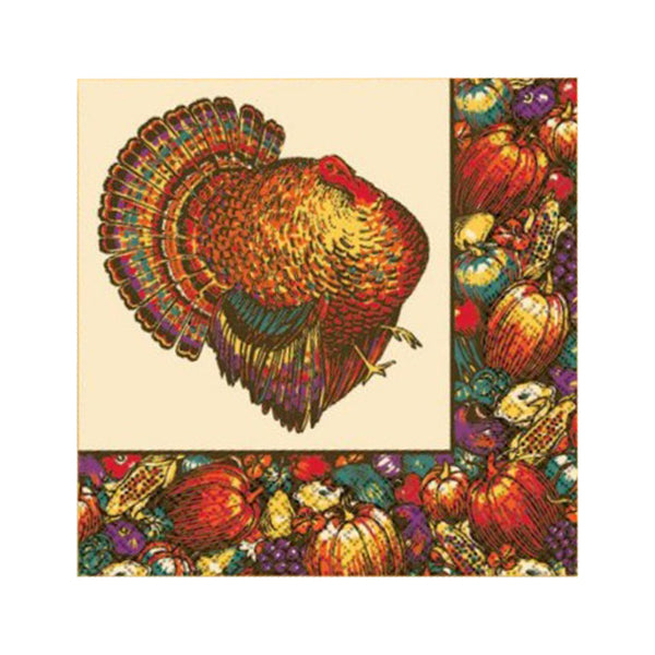 Autumn Turkey Lunch Napkins