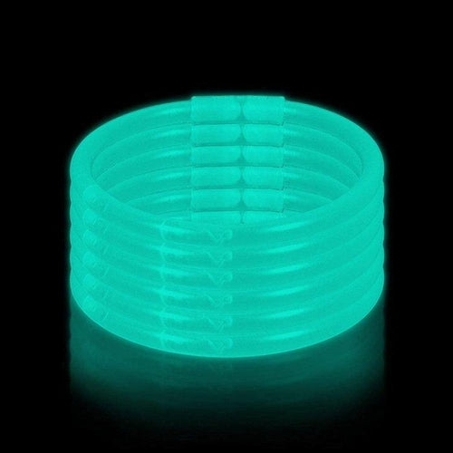 10 Inch Glow Stick Bracelets Aqua