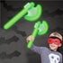 Glow In The Dark Axe - Green 1 pcs Per Pack