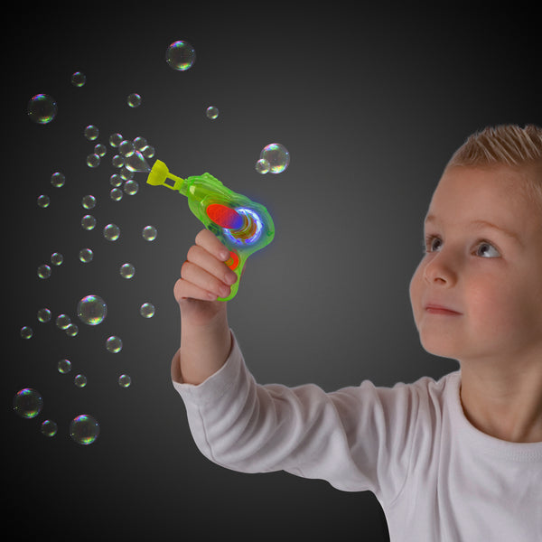 LED Light Up Bubble Shooter Set